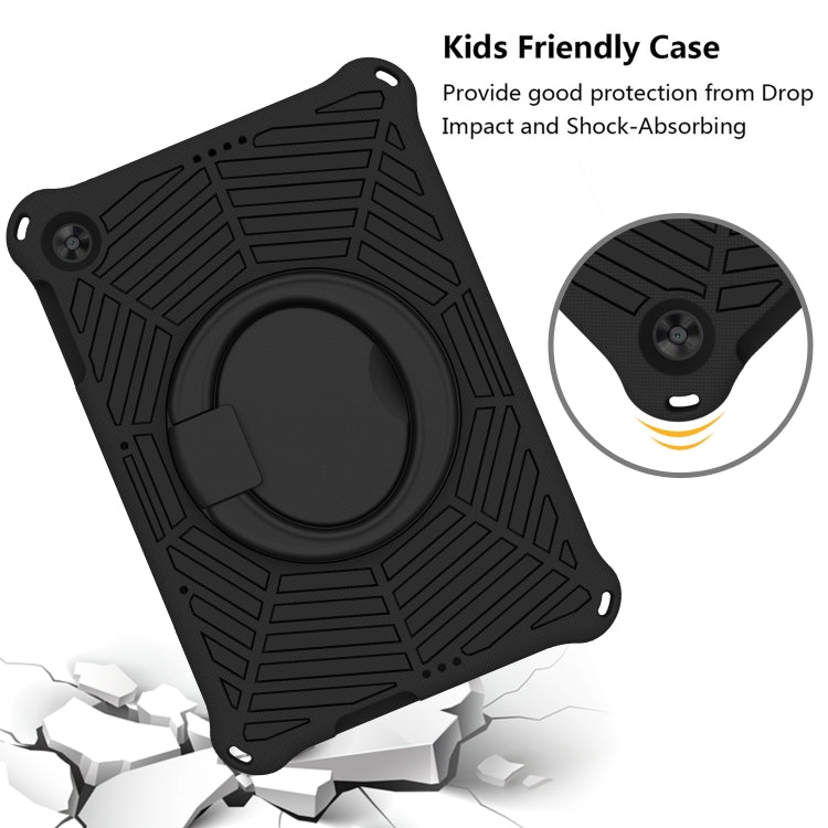 For Huawei MatePad T 10s Spider King Silicone Protective Tablet Case(Black) - Huawei by PMC TechLife | Online Shopping South Africa | PMC TechLife | Buy Now Pay Later Mobicred