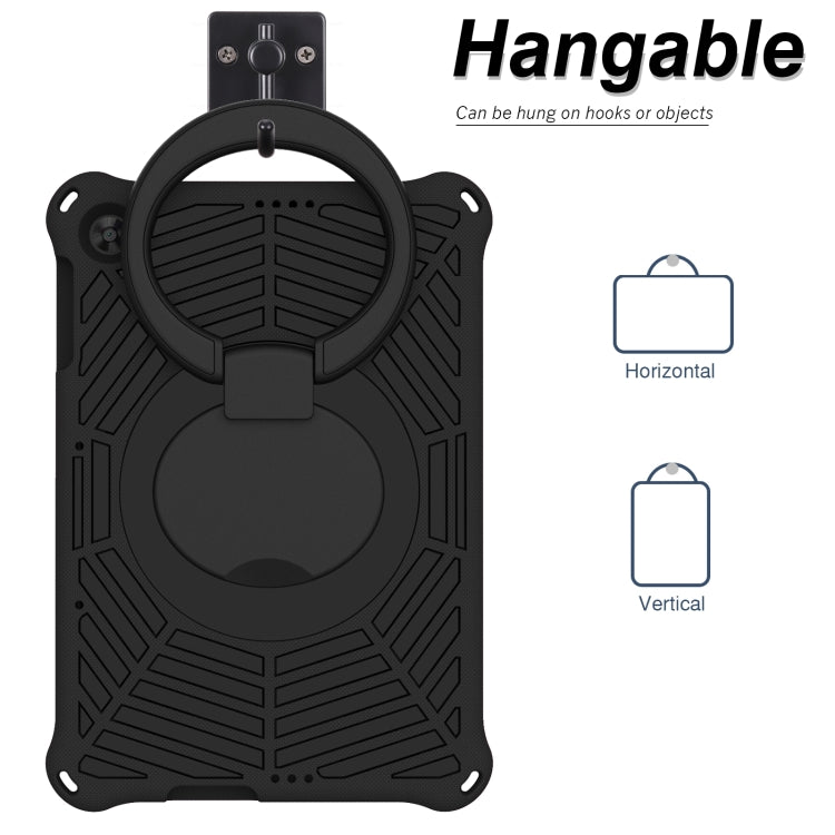 For Huawei MatePad T 10s Spider King Silicone Protective Tablet Case(Black) - Huawei by PMC TechLife | Online Shopping South Africa | PMC TechLife | Buy Now Pay Later Mobicred