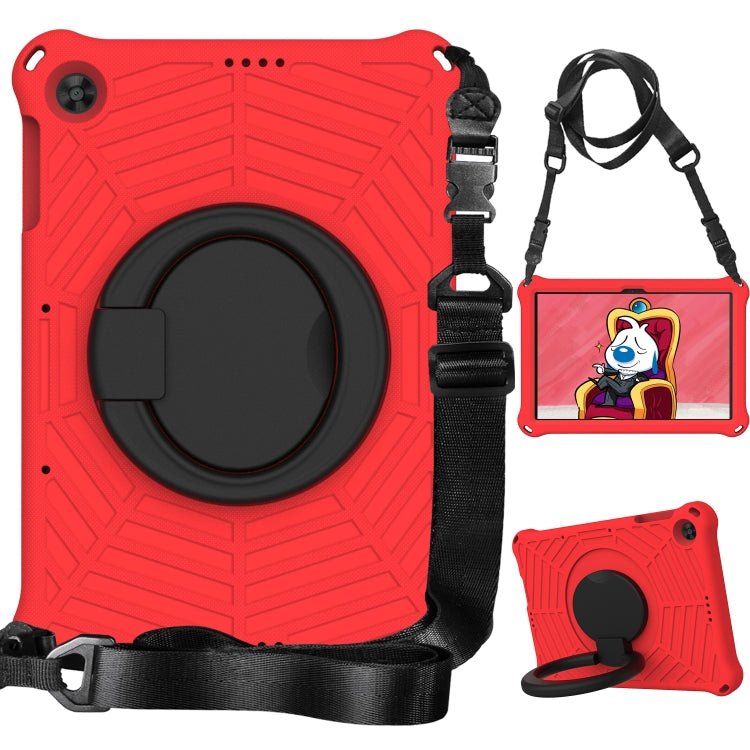 For Huawei MatePad T 10s Spider King Silicone Protective Tablet Case(Red) - Huawei by PMC TechLife | Online Shopping South Africa | PMC TechLife | Buy Now Pay Later Mobicred