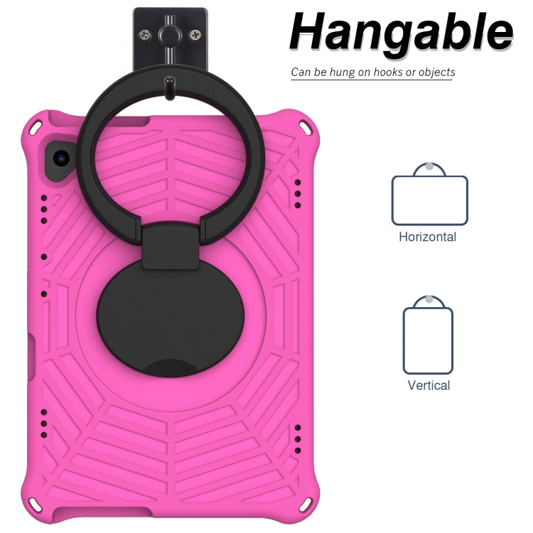 For Huawei MediaPad T5 Spider King Silicone Protective Tablet Case(Rose Red) - Huawei by PMC TechLife | Online Shopping South Africa | PMC TechLife | Buy Now Pay Later Mobicred
