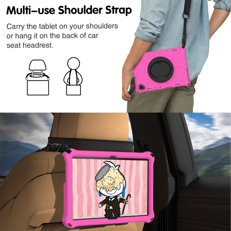 For Huawei MediaPad T5 Spider King Silicone Protective Tablet Case(Rose Red) - Huawei by PMC TechLife | Online Shopping South Africa | PMC TechLife | Buy Now Pay Later Mobicred