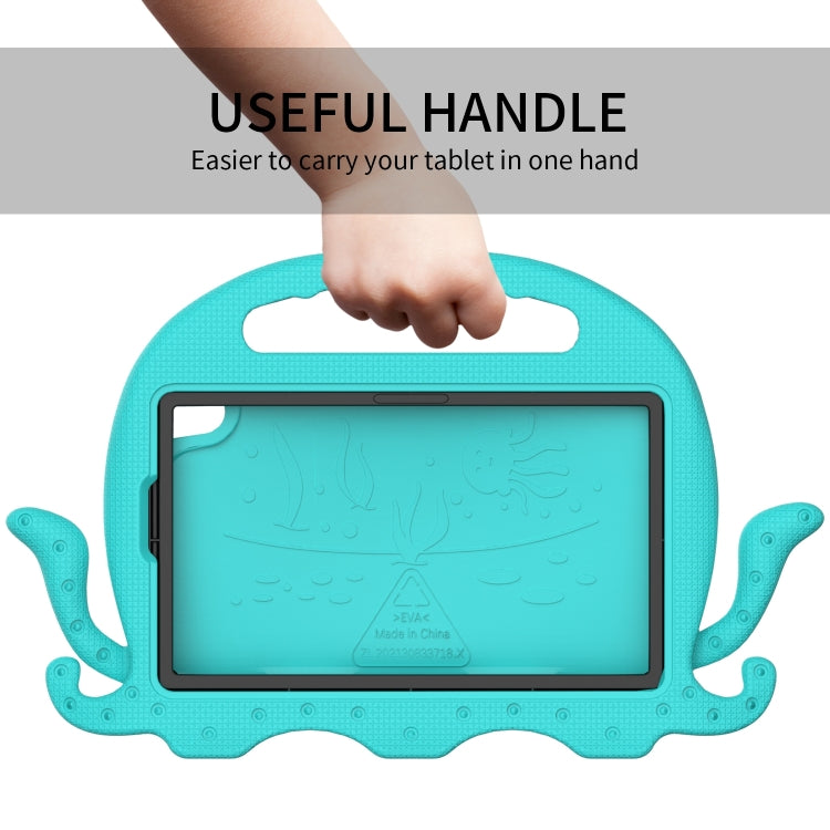 For Lenovo Tab M8 4th Gen Octopus Style EVA + PC Tablet Case with Strap(Glacial Green) - Lenovo by PMC TechLife | Online Shopping South Africa | PMC TechLife | Buy Now Pay Later Mobicred