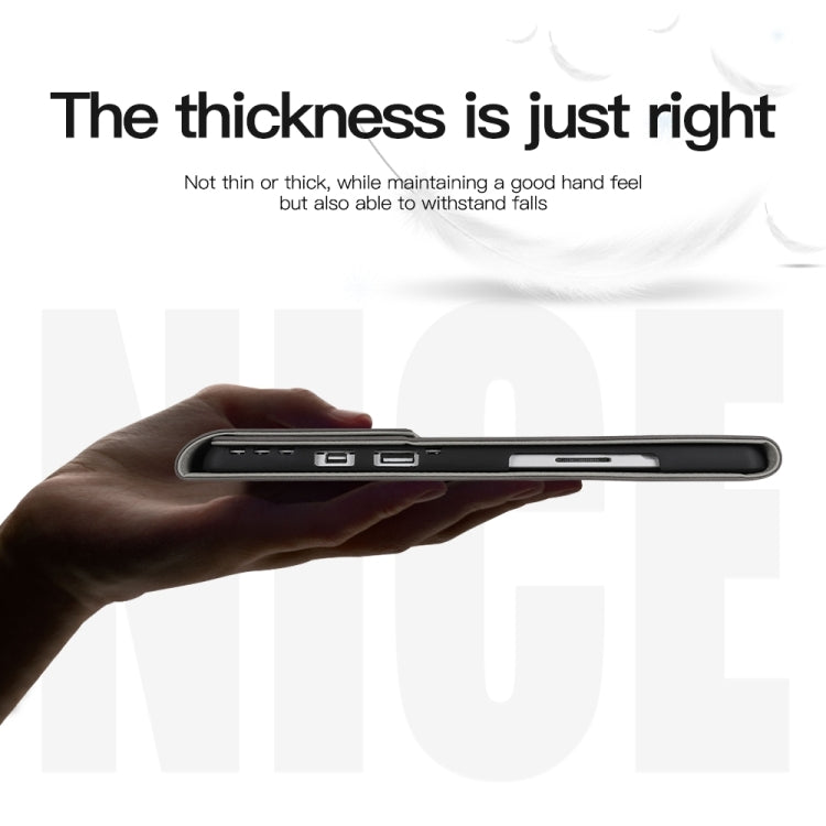 For Microsoft Surface Pro 8 Sheepskin All-Inclusive Shockproof Protective Case with Power Bag(Grey) - free shipping - PMC TechLife - Order now!