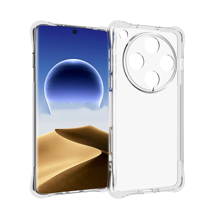 For OPPO Find X8 Pro 5G Shockproof Non-slip Thickening TPU Phone Case(Transparent) - Find X8 Pro Cases by PMC Jewellery | Online Shopping South Africa | PMC Jewellery | Buy Now Pay Later Mobicred