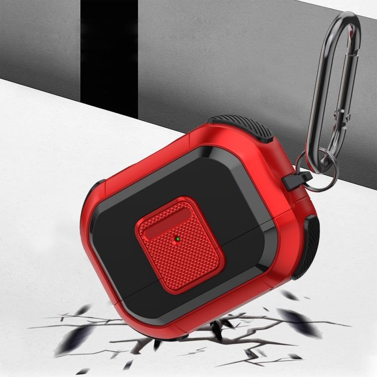 For AirPods Pro 2 Wireless Earphones Protective Case(Red) - For AirPods Pro 2 by PMC Jewellery | Online Shopping South Africa | PMC Jewellery | Buy Now Pay Later Mobicred