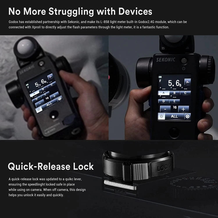 Godox XPro II TTL Wireless Flash Trigger For Leica(Black) - free shipping - PMC TechLife - Order now!