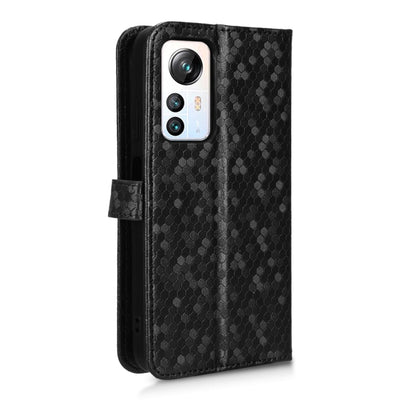 For Blackview A85 Honeycomb Dot Texture Leather Phone Case(Black) - More Brand by PMC Jewellery | Online Shopping South Africa | PMC Jewellery