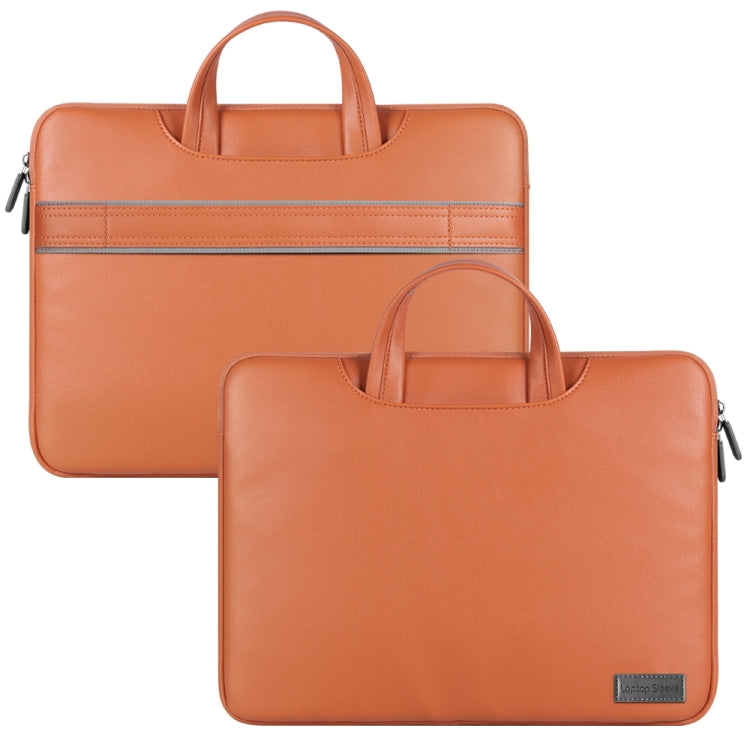 Waterproof PU Laptop Bag Inner Bag, Size:15 inch(Brown) - free shipping - PMC Jewellery - Order now!