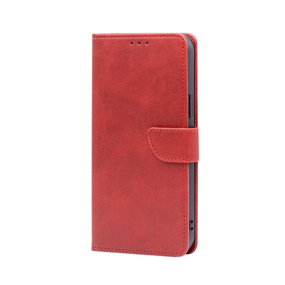 For Blackview A52 Calf Texture Buckle Flip Leather Phone Case(Red) - More Brand by PMC Jewellery | Online Shopping South Africa | PMC Jewellery | Buy Now Pay Later Mobicred