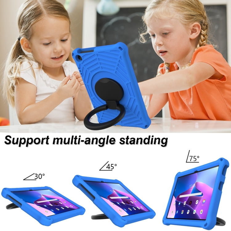 For Lenovo Tab M10 3rd Gen Spider King Silicone Protective Tablet Case(Blue) - Lenovo by PMC TechLife | Online Shopping South Africa | PMC TechLife | Buy Now Pay Later Mobicred