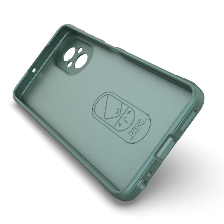 For Realme C67 4G Global Magic Shield TPU + Flannel Phone Case(Dark Blue) - Realme Cases by PMC TechLife | Online Shopping South Africa | PMC TechLife | Buy Now Pay Later Mobicred