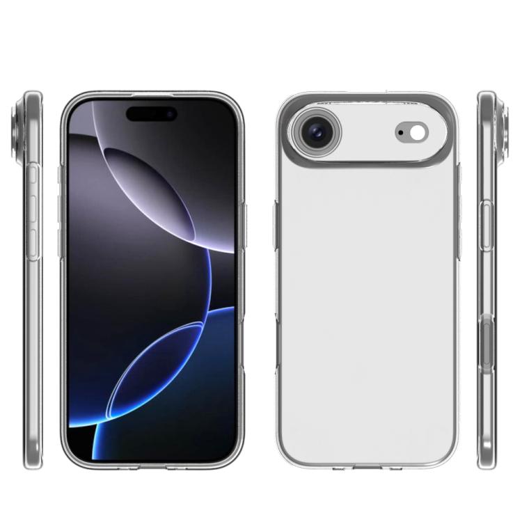 For iPhone 17 Air Waterproof Texture TPU Phone Case(Transparent) - free shipping - PMc TechLife - Order now!