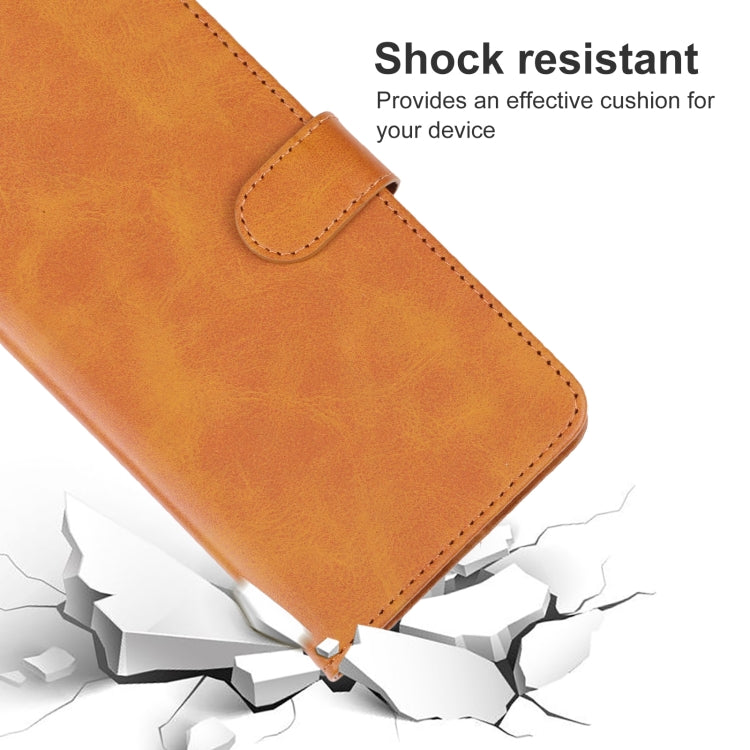 For ZTE Blade V41 Smart Leather Phone Case(Brown) - ZTE Cases by PMC TechLife | Online Shopping South Africa | PMC TechLife | Buy Now Pay Later Mobicred