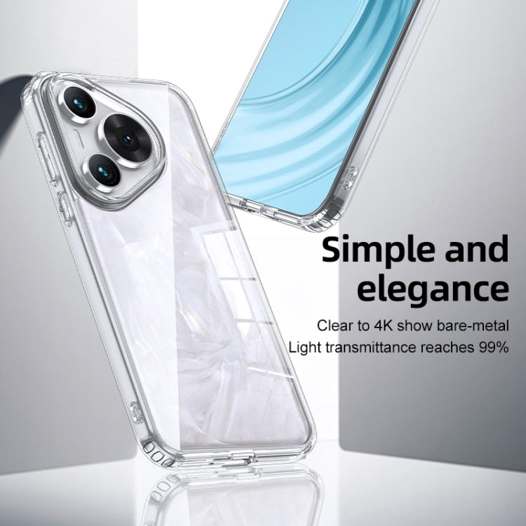 For Huawei Pura 70 Armor Clear TPU Hard PC Phone Case(Clear) - Huawei Cases by PMC Jewellery | Online Shopping South Africa | PMC Jewellery | Buy Now Pay Later Mobicred