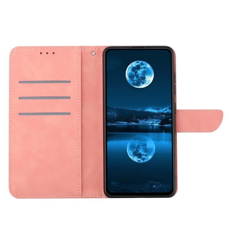 For Motorola Edge 50 5G Stitching Embossed Leather Phone Case(Pink) - free shipping - PMC TechLife - Order now!