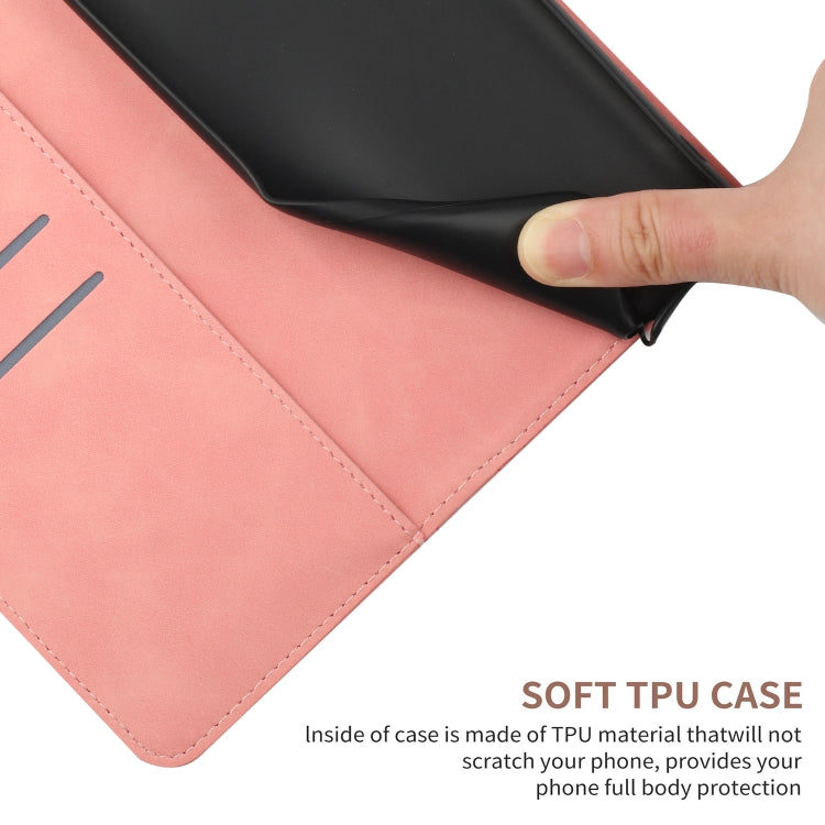 For Motorola Edge 50 5G Stitching Embossed Leather Phone Case(Pink) - free shipping - PMC TechLife - Order now!