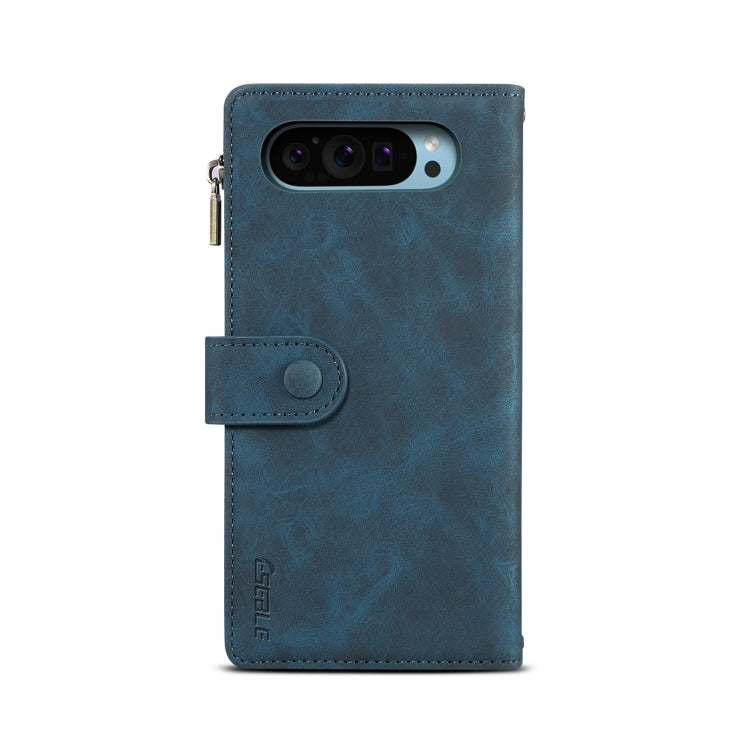 For Google Pixel 9 / 9 Pro ESEBLE Retro Frosted RFID Flip Leather Phone Case(Dark Green) - Google Cases by ESEBLE | Online Shopping South Africa | PMC Jewellery | Buy Now Pay Later Mobicred