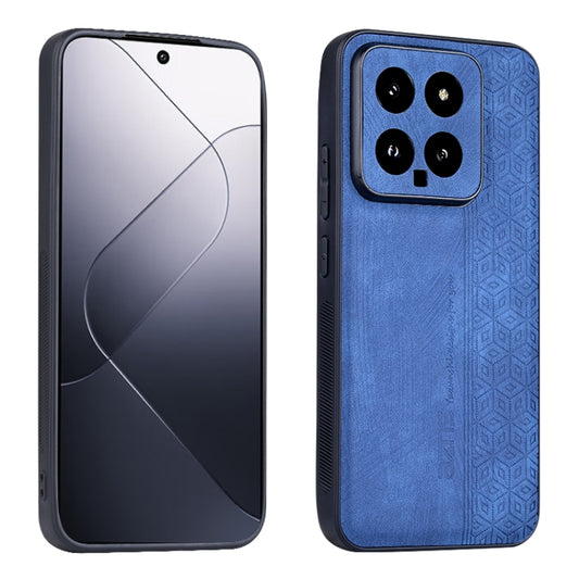 For Xiaomi 14 AZNS 3D Embossed Skin Feel Phone Case(Sapphire Blue) - 14 Cases by AZNS | Online Shopping South Africa | PMC Jewellery | Buy Now Pay Later Mobicred