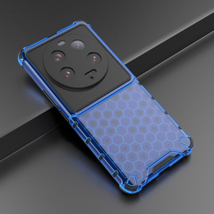 For Xiaomi 13 Ultra Shockproof Honeycomb PC + TPU Phone Case(Blue) - 13 Ultra Cases by PMC Jewellery | Online Shopping South Africa | PMC Jewellery | Buy Now Pay Later Mobicred