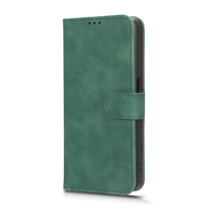 For Blackview A53 Pro Skin Feel Magnetic Flip Leather Phone Case(Green) - More Brand by PMC Jewellery | Online Shopping South Africa | PMC Jewellery | Buy Now Pay Later Mobicred
