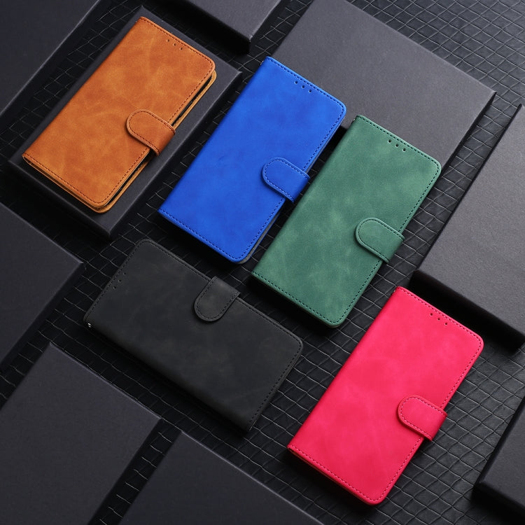 For Blackview A53 Pro Skin Feel Magnetic Flip Leather Phone Case(Black) - More Brand by PMC TechLife | Online Shopping South Africa | PMC TechLife