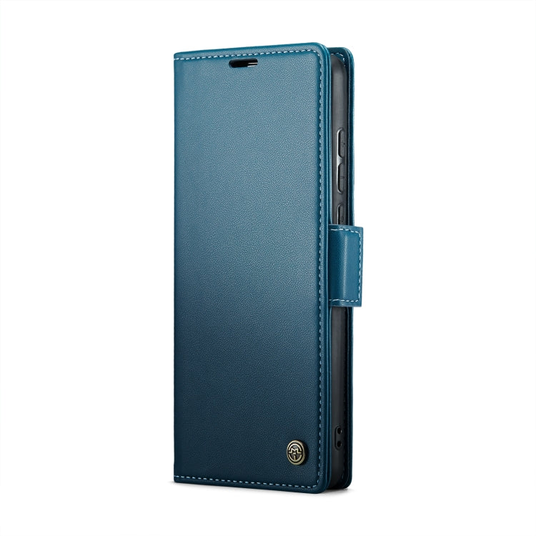 For Xiaomi Redmi 11A/12C CaseMe 023 Butterfly Buckle Litchi Texture RFID Anti-theft Leather Phone Case(Blue) - Xiaomi Cases by CaseMe | Online Shopping South Africa | PMC Jewellery | Buy Now Pay Later Mobicred