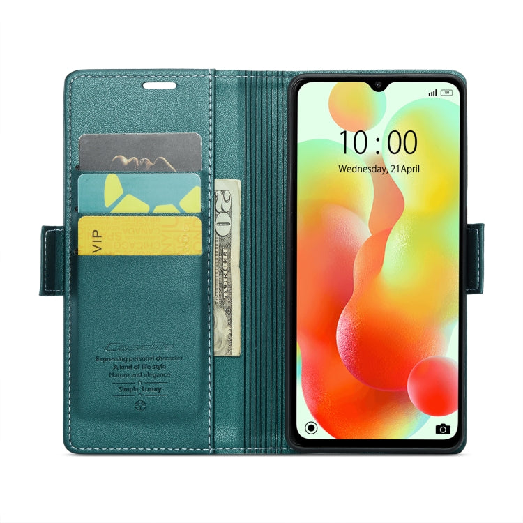 For Xiaomi Redmi 11A/12C CaseMe 023 Butterfly Buckle Litchi Texture RFID Anti-theft Leather Phone Case(Pearly Blue) - Xiaomi Cases by CaseMe | Online Shopping South Africa | PMC Jewellery | Buy Now Pay Later Mobicred