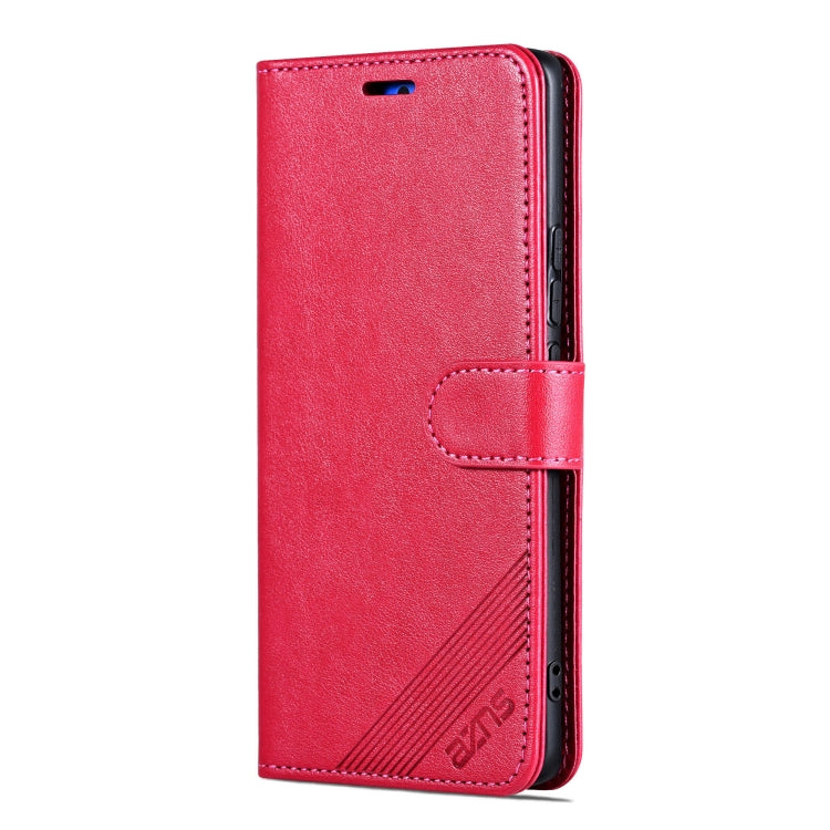 For vivo X200 Pro AZNS Sheepskin Texture Flip Leather Phone Case(Red) - X200 Pro Cases by AZNS | Online Shopping South Africa | PMC Jewellery | Buy Now Pay Later Mobicred