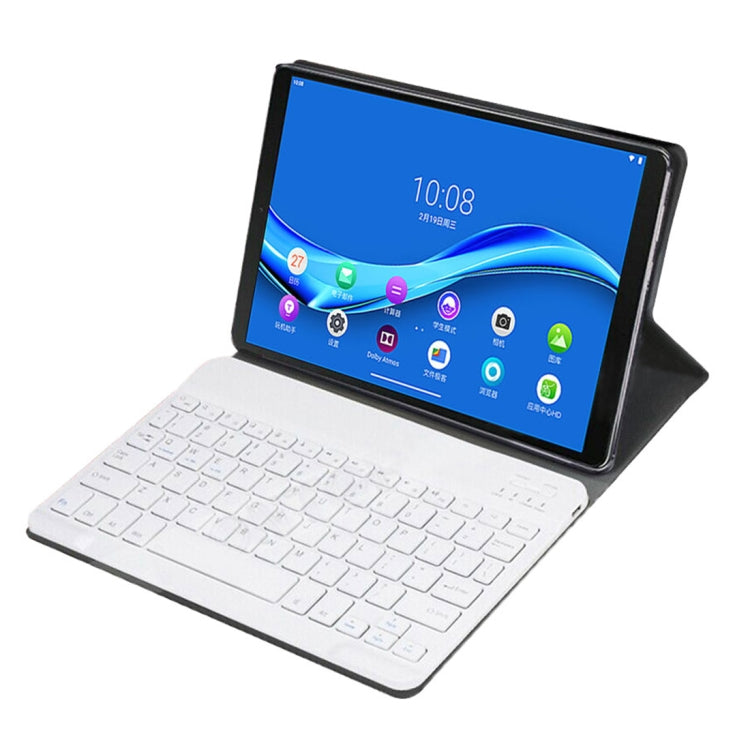 DY-M10P For Lenovo Smart Tab M10 HPD Plus TB-X606F 10.3 inch 2 in 1 Removable Magnetic ABS Bluetooth Keyboard + Protective Leather Tablet Case with Stand & Sleep / Wake-up & Pen Holder(Rose Gold) - Lenovo Keyboard by PMC Jewellery | Online Shopping South Africa | PMC Jewellery