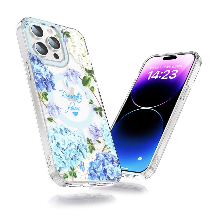 For iPhone 13 Pro Max MagSafe Magnetic TPU Phone Case(Small Floral) - iPhone 13 Pro Max Cases by PMC Jewellery | Online Shopping South Africa | PMC Jewellery