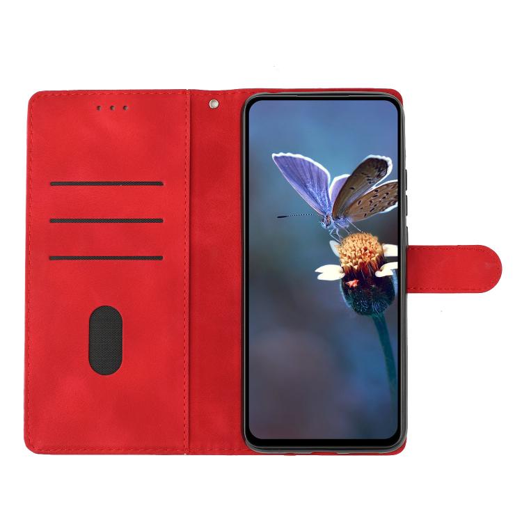 For iPhone 16e Flower Butterfly Embossing Pattern Leather Phone Case(Red) - iPhone 16e Cases by PMC TechLife | Online Shopping South Africa | PMC TechLife | Buy Now Pay Later Mobicred