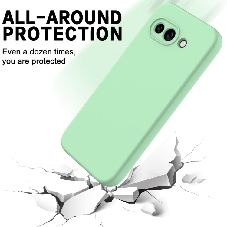 For Google Pixel 9a Pure Color Liquid Silicone Shockproof Phone Case(Green) - free shipping - PMC TechLife - Order now!