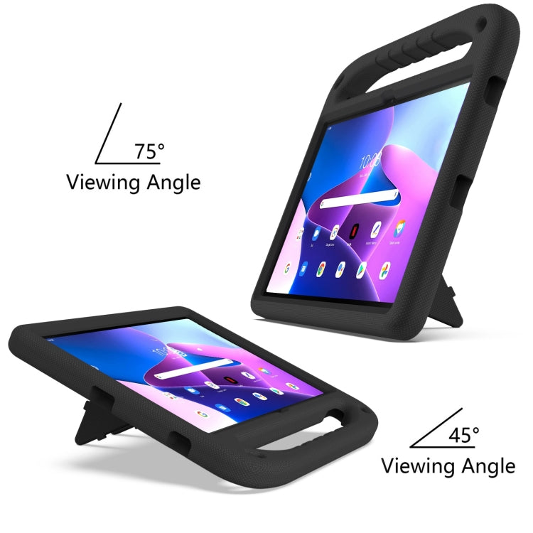 For Lenovo Tab P11 Gen 2 11.5 Handle EVA Shockproof Tablet Case with Holder(Black) - Lenovo by PMC TechLife | Online Shopping South Africa | PMC TechLife | Buy Now Pay Later Mobicred