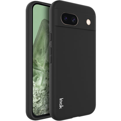 For Google Pixel 8a IMAK UC-3 Series Shockproof Frosted TPU Phone Case(Black) - Google Cases by imak | Online Shopping South Africa | PMC Jewellery | Buy Now Pay Later Mobicred