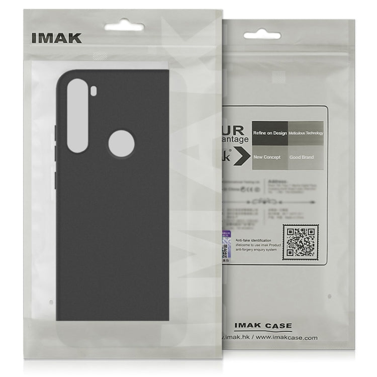 For Google Pixel 8a IMAK UC-3 Series Shockproof Frosted TPU Phone Case(Black) - Google Cases by imak | Online Shopping South Africa | PMC TechLife | Buy Now Pay Later Mobicred