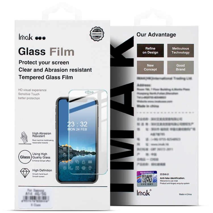 For Xiaomi 14 5G IMAK H Series Tempered Glass Film - 14 Tempered Glass by imak | Online Shopping South Africa | PMC Jewellery | Buy Now Pay Later Mobicred