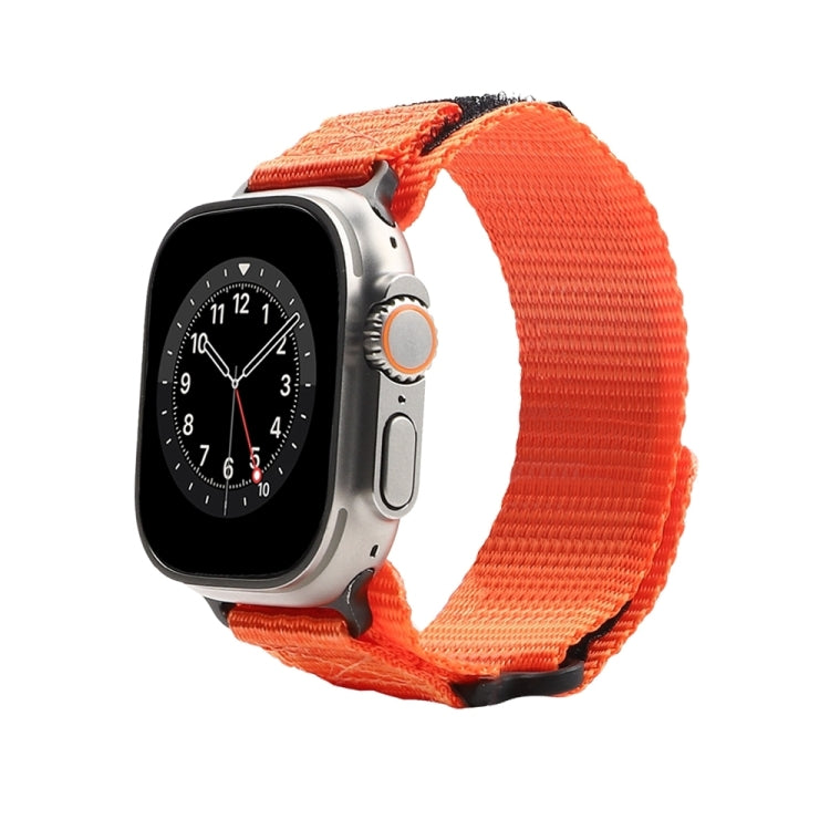 Nylon Two Section Watch Band For Apple Watch Ultra 2 49mm(Orange) - free shipping - PMC Jewellery - Order now!