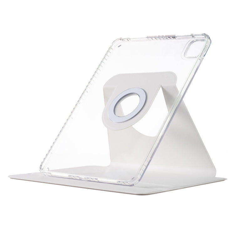 For iPad Pro 13 2024 Magnetic Split Leather Smart Tablet Case(White) - iPad Pro 13 2024 Cases by PMC TechLife | Online Shopping South Africa | PMC TechLife | Buy Now Pay Later Mobicred
