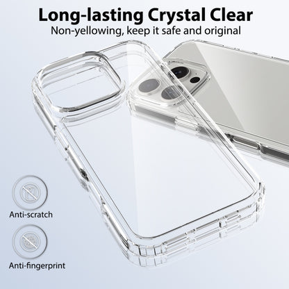 For iPhone 16 Pro Scratchproof Acrylic TPU Phone Case(Transparent) - iPhone 16 Pro Cases by PMC Jewellery | Online Shopping South Africa | PMC Jewellery | Buy Now Pay Later Mobicred