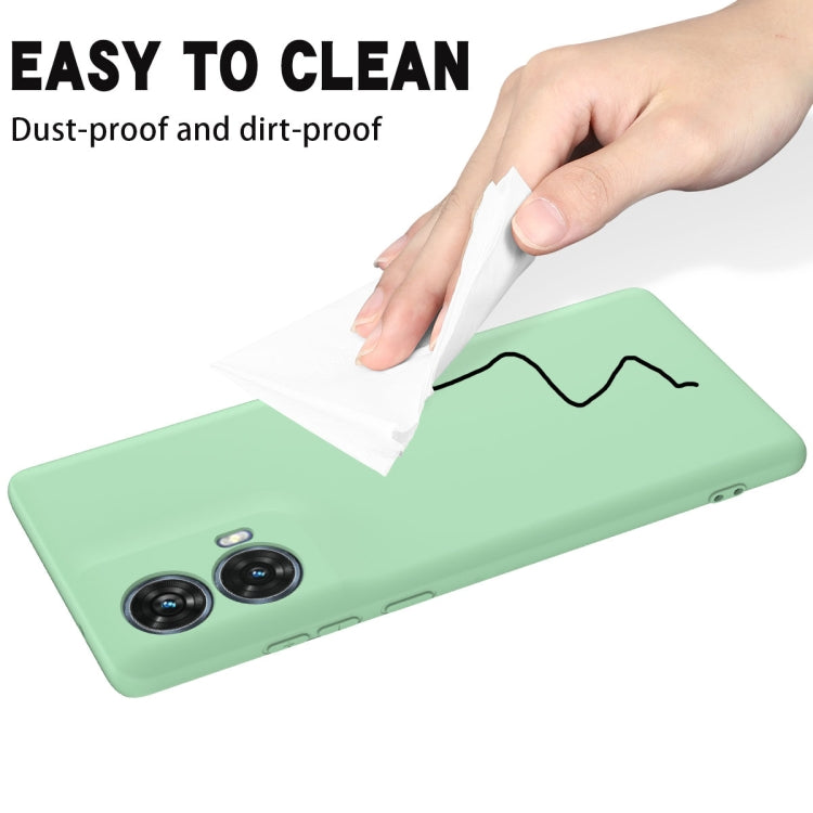 For Motorola S50 Neo Solid Color Liquid Silicone Dropproof Full Coverage Phone Case(Green) - free shipping - PMC TechLife - Order now!
