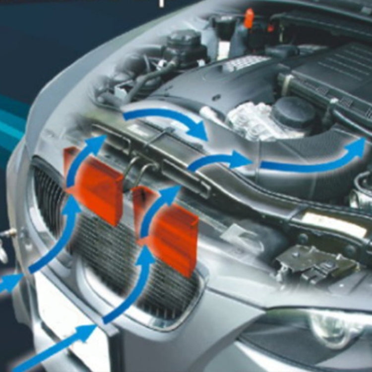 For BMW E90 E91 E92 E93 E84 Car Air Intake Cold Stamping Kit(Blue) - Air Intake System by PMC TechLife | Online Shopping South Africa | PMC TechLife | Buy Now Pay Later Mobicred
