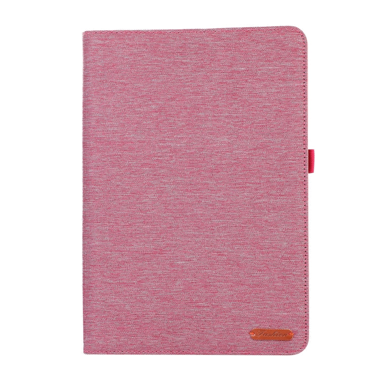 For Microsoft Surface Pro 4/5/6/7 Fabric Leather Tablet Case(Rose Red) - Others by PMC TechLife | Online Shopping South Africa | PMC TechLife | Buy Now Pay Later Mobicred