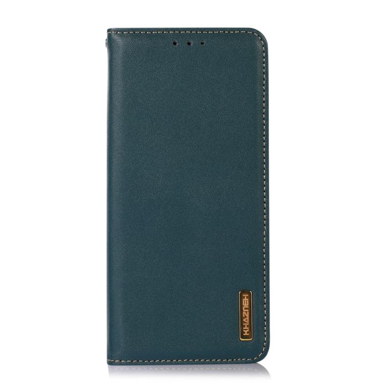 For iPhone 17 Air KHAZNEH Nappa Top Layer Cowhide Leather Phone Case(Green) - free shipping - PMc TechLife - Order now!