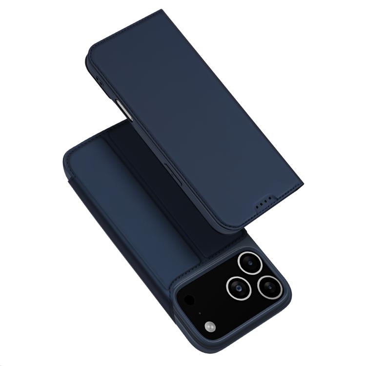 For iPhone 17 Pro DUX DUCIS Skin Pro Series Flip Leather Phone Case(Blue) - free shipping - PMC TechLife - Order now!