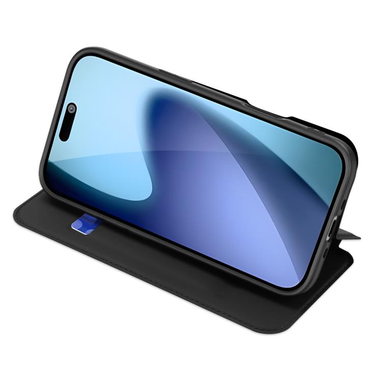 For iPhone 17 Air DUX DUCIS Skin Pro Series Flip Leather Phone Case(Black) - free shipping - PMC TechLife - Order now!
