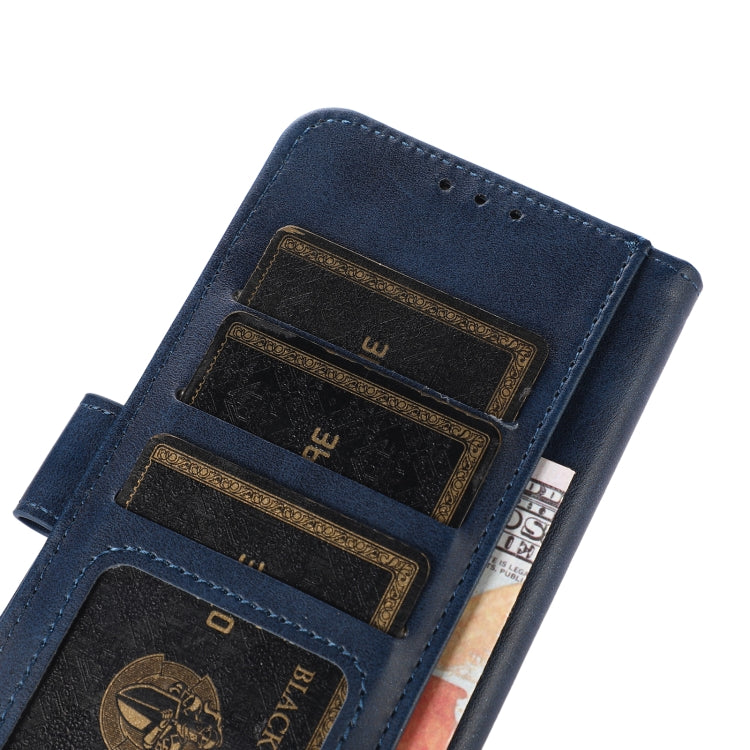 For iPhone 16 Pro Max Cow Texture Leather Phone Case(Blue) - free shipping - PMC TechLife - Order now!
