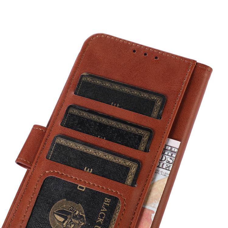 For iPhone 17 Pro Cow Texture Leather Phone Case(Brown) - free shipping - PMc TechLife - Order now!