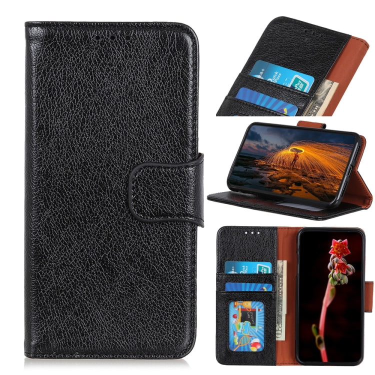 For iPhone 16 Pro Nappa Texture Leather Case(Black) - iPhone 16 Pro Cases by PMC TechLife | Online Shopping South Africa | PMC TechLife | Buy Now Pay Later Mobicred