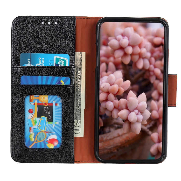 For iPhone 16 Pro Nappa Texture Leather Case(Black) - iPhone 16 Pro Cases by PMC TechLife | Online Shopping South Africa | PMC TechLife | Buy Now Pay Later Mobicred