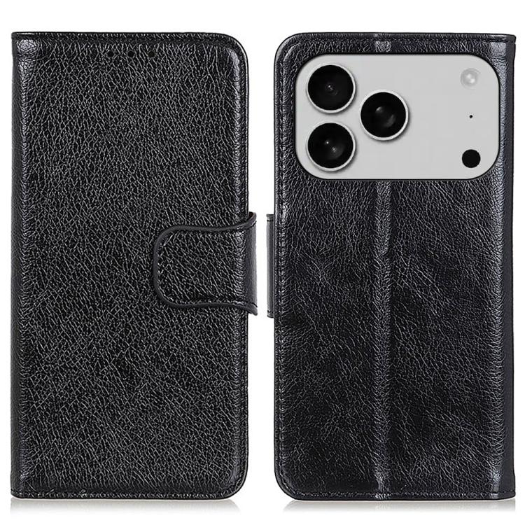 For iPhone 17 Pro Nappa Texture Leather Case(Black) - free shipping - PMc TechLife - Order now!